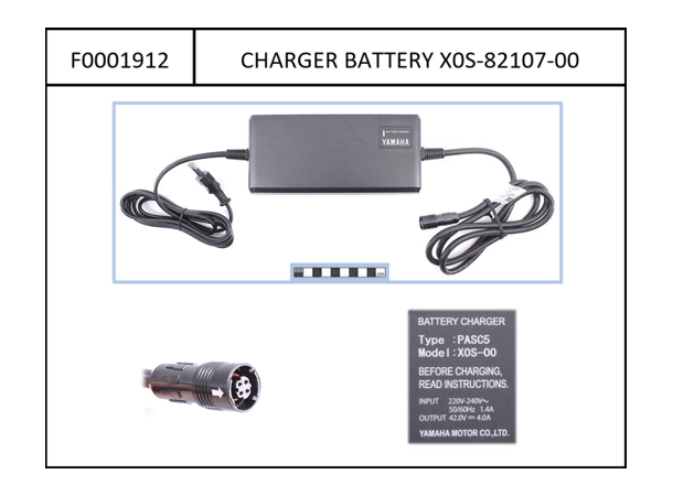 Battery charger Yamaha framebattery Raymon 