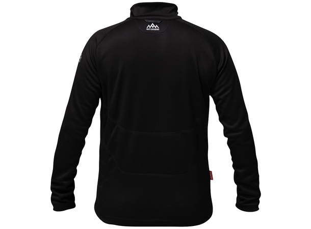 Heatx Heated Fleece Sweater Mens L Black 