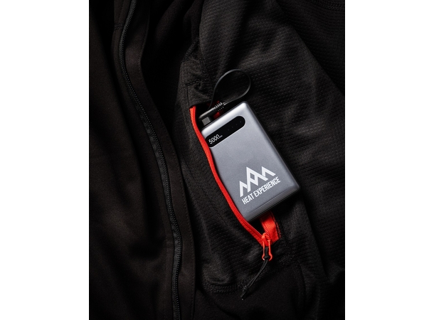 Heatx Heated Fleece Sweater Mens L Black 