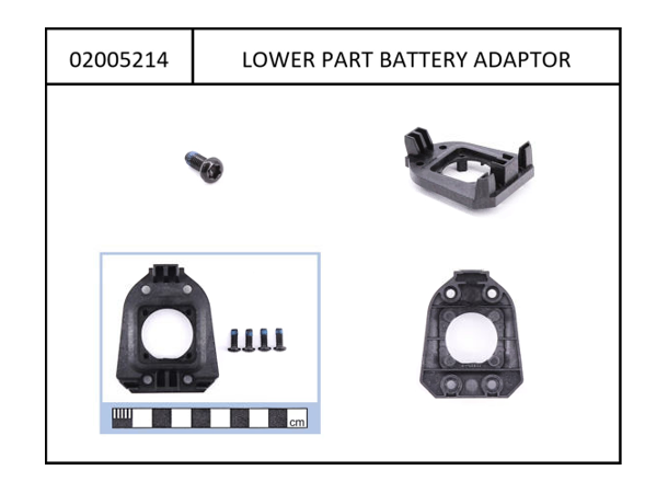 Simplo Battery Mount for Intube Alltrail and Allmtn 720Wh 