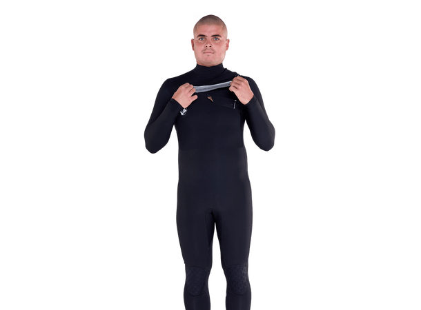Volcom 4/3mm Chest Zip Fullsuit Black - S 