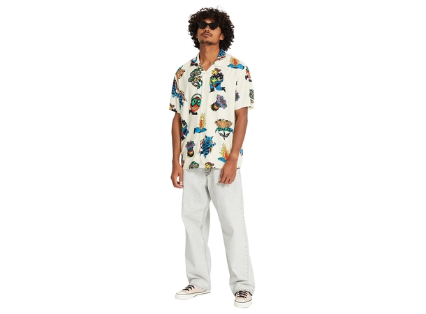 Volcom FA Bob Mollema SS Light Beige - M 
