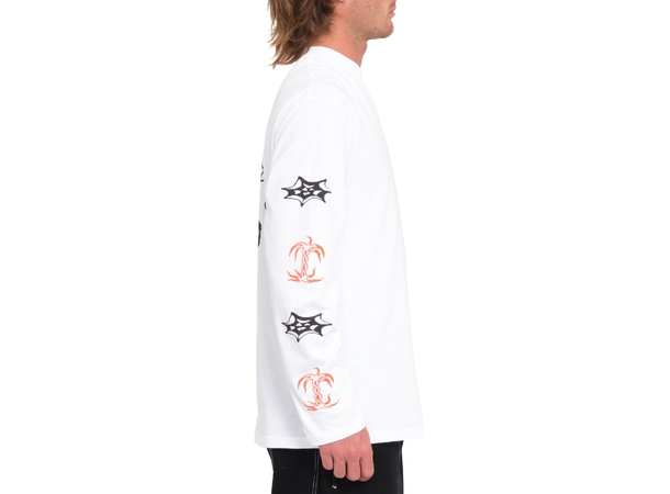 Volcom FA Keutchi LS Tee White - M 