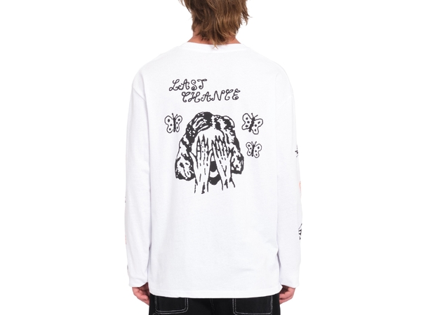 Volcom FA Keutchi LS Tee White - M 