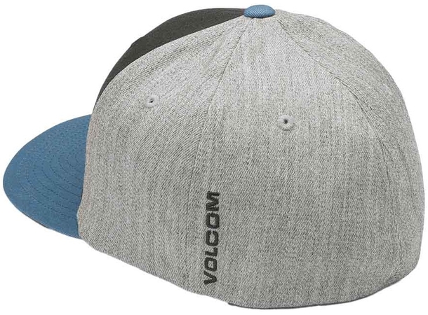 Volcom Full Stone Hthr Flexfit Hat Blue Rinse - L/XL 