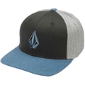 Volcom Full Stone Hthr Flexfit Hat Blue Rinse - L/XL