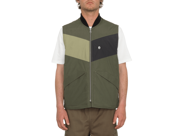 Volcom Prysmer Vest Squadron Green - M 