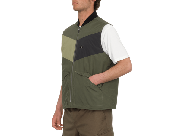 Volcom Prysmer Vest Squadron Green - M 