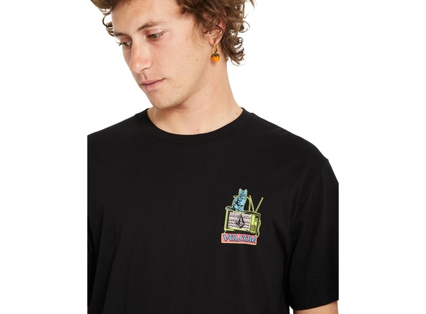 Volcom Catv BSC SS Tee Black - M 