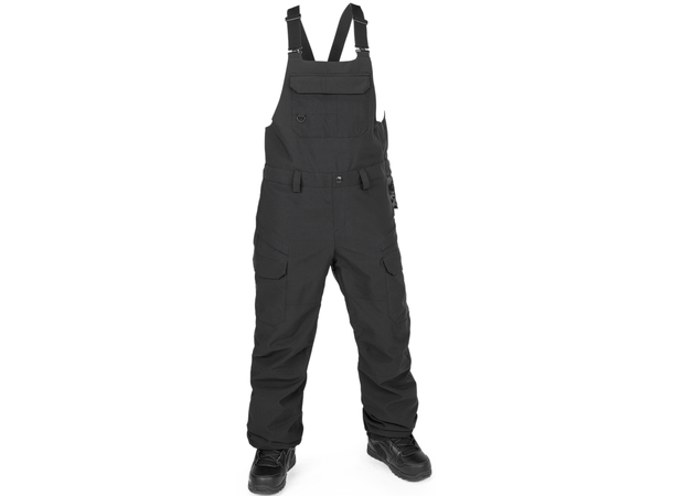 Volcom Creston 3D Stretch Bib Overall Black - XS 