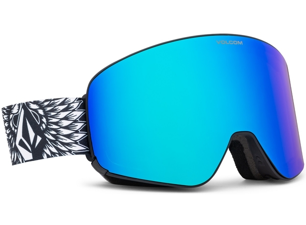 Volcom Odyssey Jamie Lynn Goggle Blue Chrome + Yellow lens 