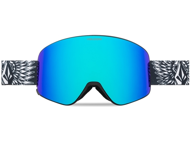 Volcom Odyssey Jamie Lynn Goggle Blue Chrome + Yellow lens 