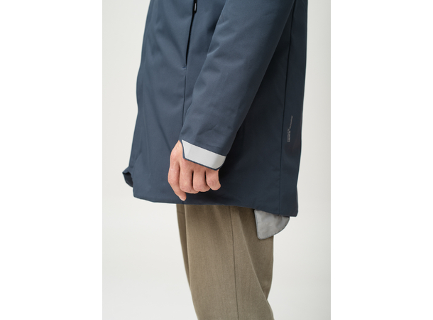 HeatX Heated Oslo Coat Mens M Navy 