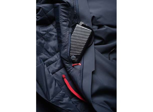 HeatX Heated Oslo Coat Mens M Navy 