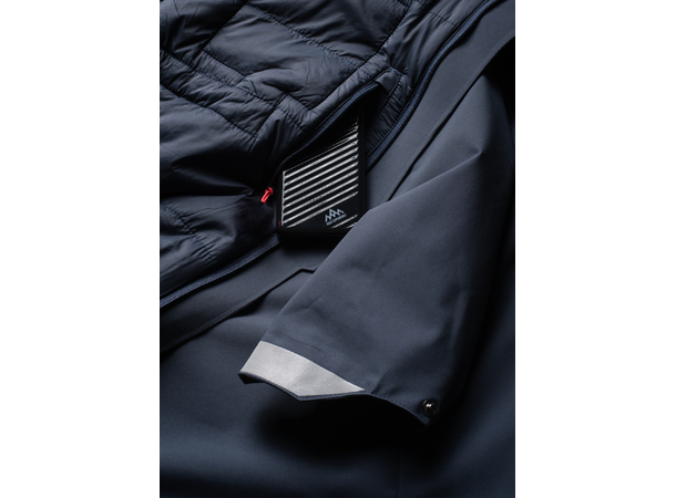 HeatX Heated Oslo Coat Mens M Navy 