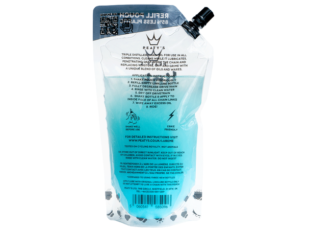 Peaty's LinkLube AllWeather Refill Pouch 360 ml 