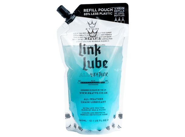 Peaty's LinkLube AllWeather Refill Pouch 360 ml 