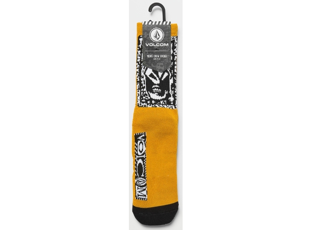 Volcom Dental Sock Pr Old Gold - One Size 