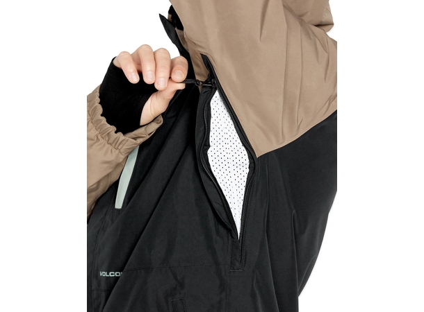 Volcom Dua Gore-Tex Jacket Chestnut Brown - M 