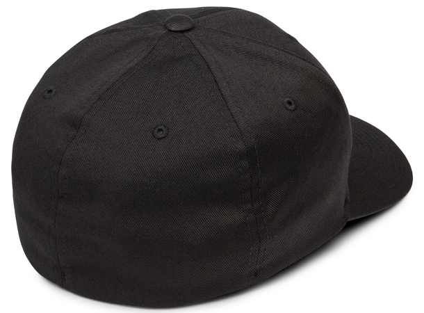 Volcom Full Stone Flexfit Hat Black - S/M 