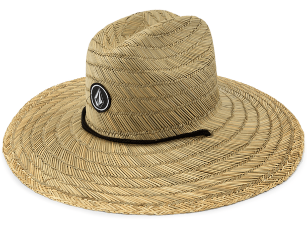 Volcom Quarter Straw Hat Natural - S/M 