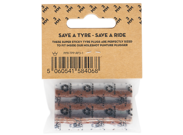 Peaty's Holeshot Tubeless Punc. Plugger Refill Pack - 6 x 3mm 