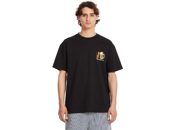 Volcom Curious Cat SS Tee Black - S 