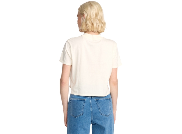 Volcom Dial Crop Tee Bone - L 