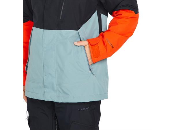 Volcom Aris Ins Gore Jacket Green Ash - M 