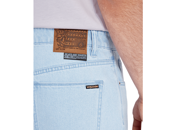 Volcom Billow Denim Short Light Blue - 30 