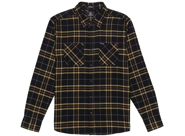 Volcom Netastone Flannel LS Black - S 