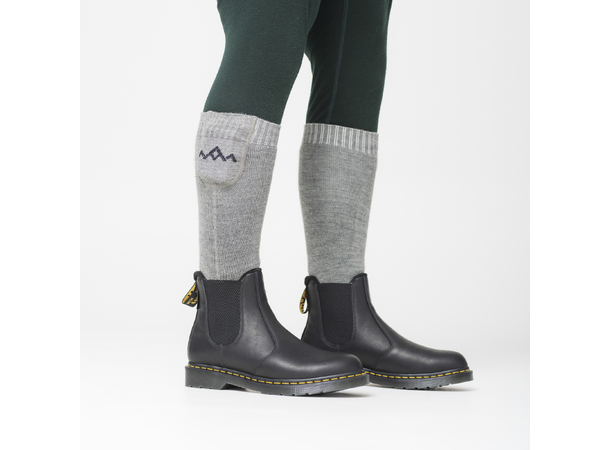 HeatX Heated Everyday Socks S Grey - EU37/39 