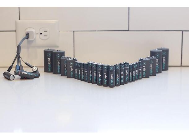 Pale Blue Home Conversion Kit 4x9V/4xD/12xAA/8xAAA 