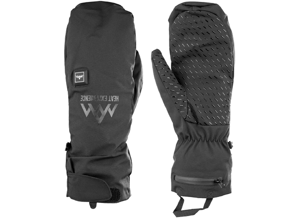 HeatX Heated Everyday Mittens L Black 
