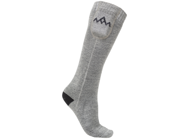 HeatX Heated Everyday Socks w/batt. V2 L Grey - EU43/45 