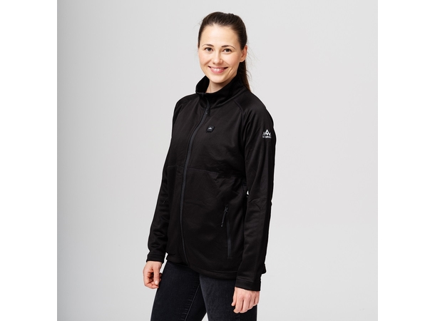 Heatx Heated Fleece Sweater Womens M Black 