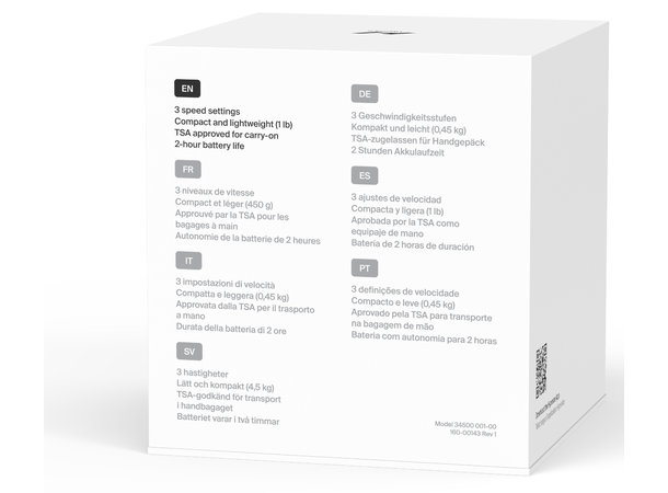 Hyperice Hypersphere GO Black 