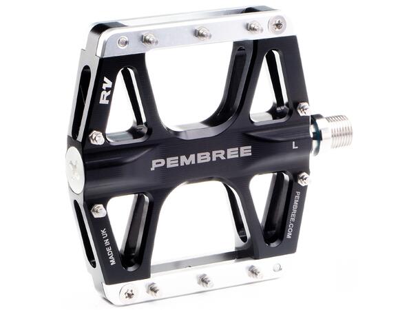 Pembree R1V Flat Pedal Black/Silver 