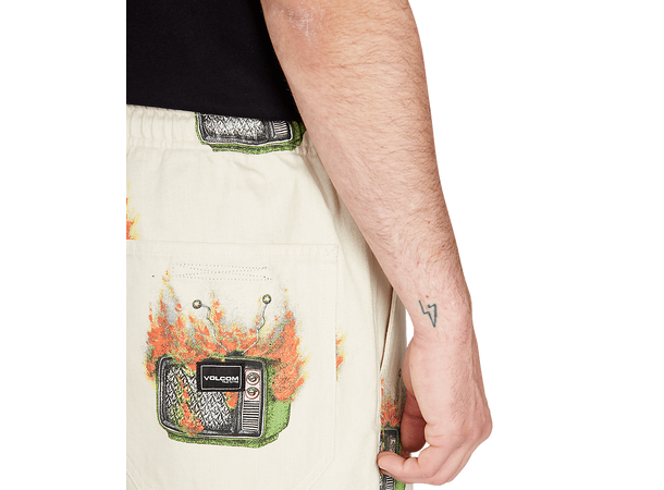 Volcom FA J Hager EW Pant Whitecap Grey - XL 