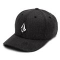 Volcom Full Stone HTHR Flexfit Hat Charcoal Heather - S/M
