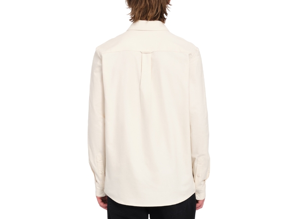 Volcom Veeco Oxford LS Dirty White - L 