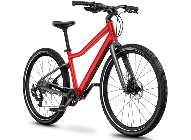 Woom Explore 5 24" Woom Red 9kg, 7-11 years, 125-145cm 
