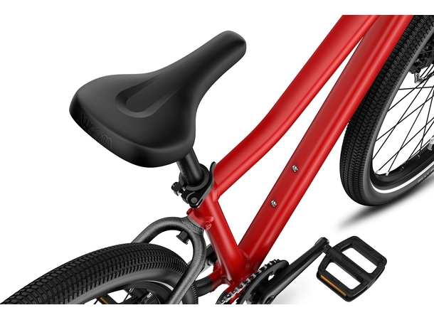 Woom Explore 5 24" Woom Red 9kg, 7-11 years, 125-145cm 