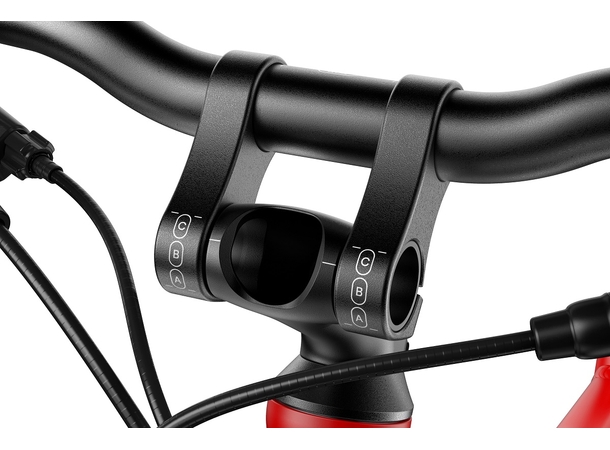 Woom Explore 5 24" Woom Red 9kg, 7-11 years, 125-145cm 