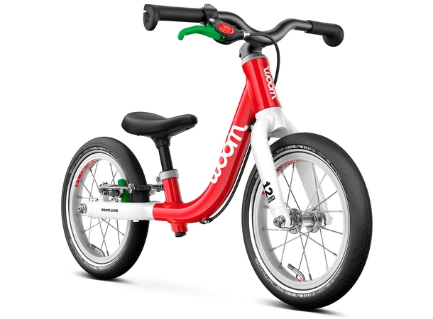 Woom Go 1 12" Woom Red 3,2kg, 1,5-3,5 years, 82-100cm 