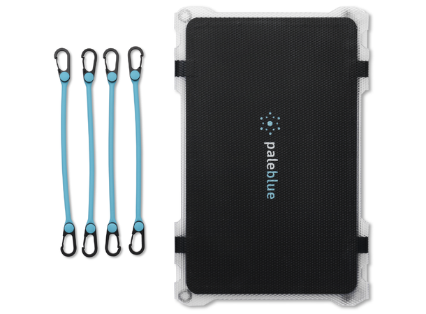 Pale Blue Approach 2 Solar Panel 21W Triple, w/bungee & storage case 