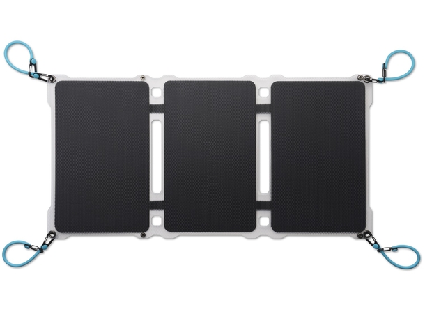 Pale Blue Approach 2 Solar Panel 21W Triple, w/bungee & storage case 
