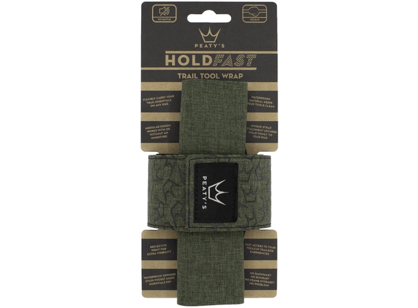 Peaty's HoldFast Tool Wrap Moss Green 