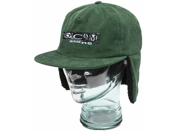 Volcom Lib Stone Legacy Flap Hat Dark Pine - One Size 