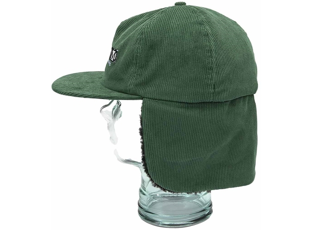 Volcom Lib Stone Legacy Flap Hat Dark Pine - One Size 